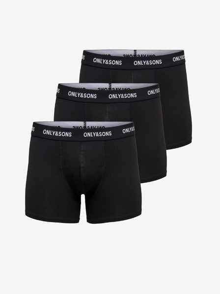 ONLY & SONS Fitz Boxershorts 3 Stück