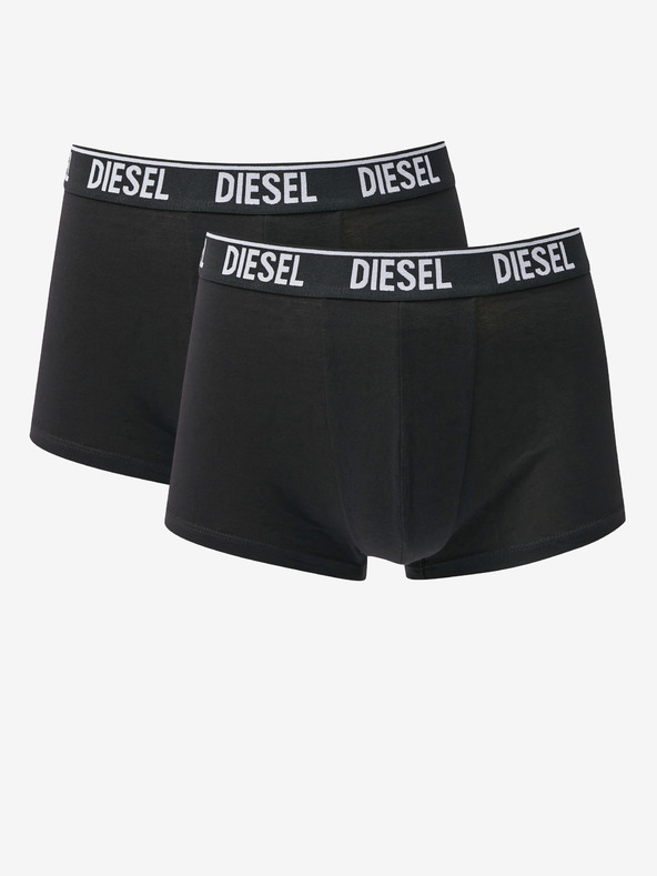 Diesel Boxershorts 2 Stück Schwarz