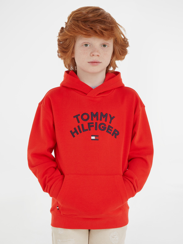 Tommy Hilfiger Sweatshirt Kinder Rot