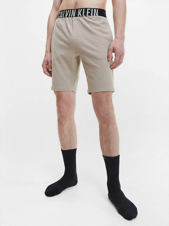 Calvin Klein Underwear	 Shorts zum Schlafen Beige