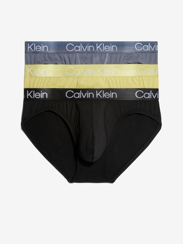 Calvin Klein Underwear	 Slipy 3 Stücke Grau