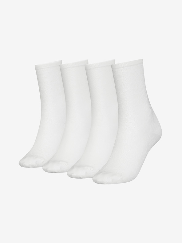 Calvin Klein Underwear	 Socken 4 Paar Weiß