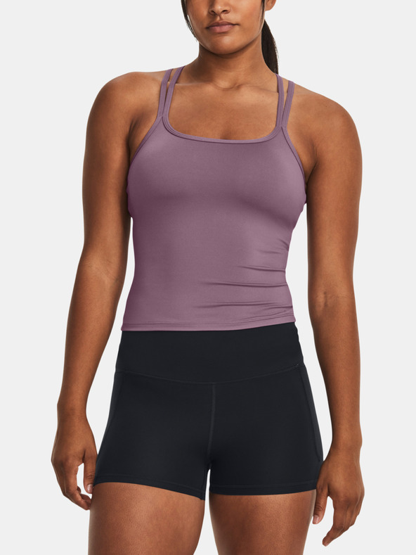 Under Armour Meridian Fitted Unterhemd Lila