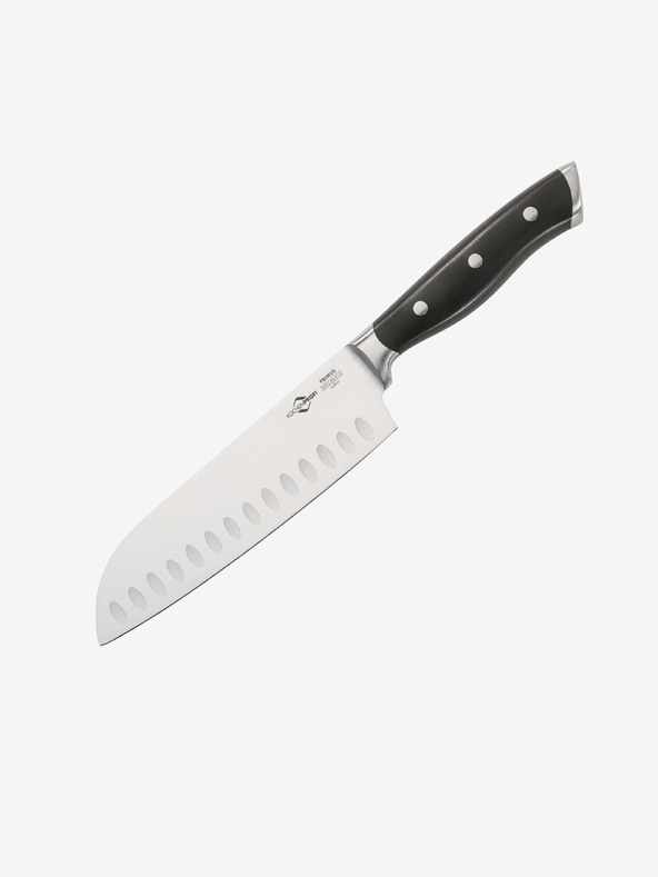 Küchenprofi Santoku 18cm Messer Schwarz
