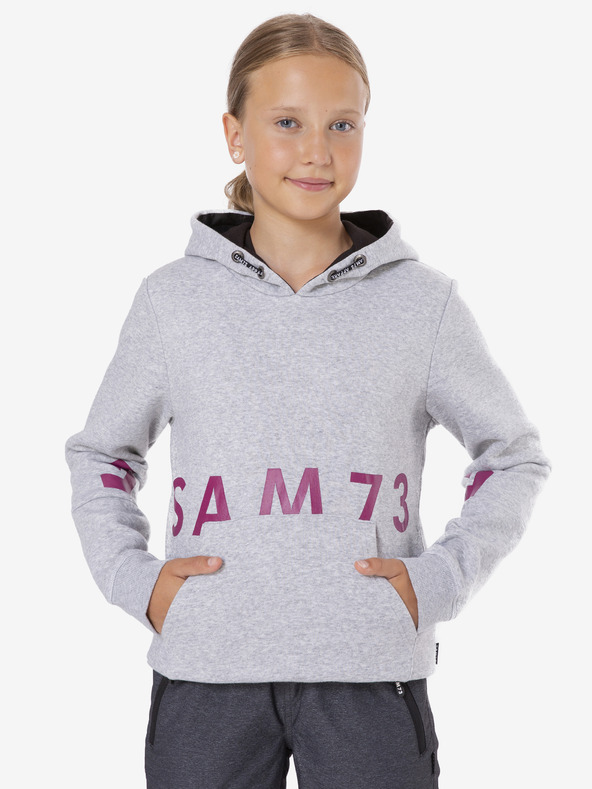 Sam 73 Donna Sweatshirt Kinder Grau