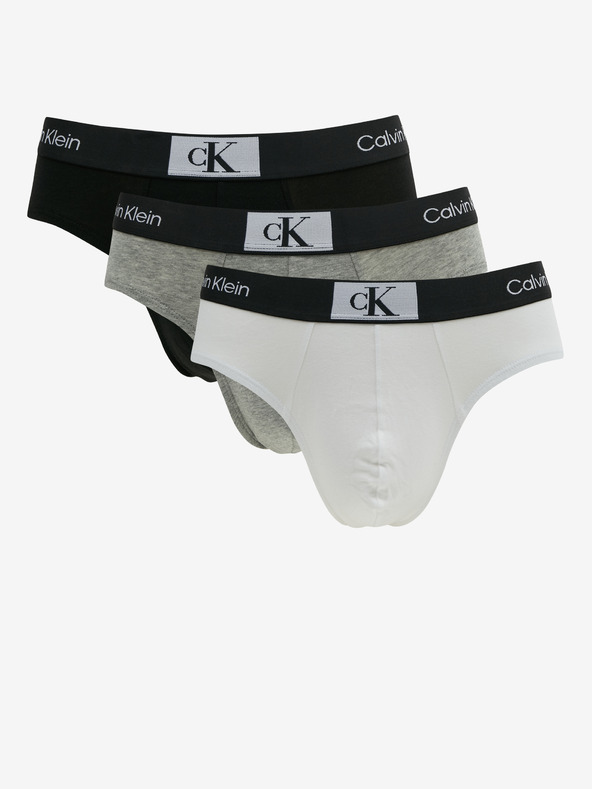 Calvin Klein Underwear	 Slipy 3 Stücke Schwarz