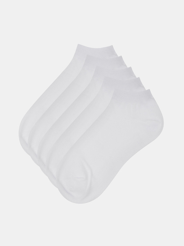Jack & Jones Dongo Socken 5 Paar Weiß