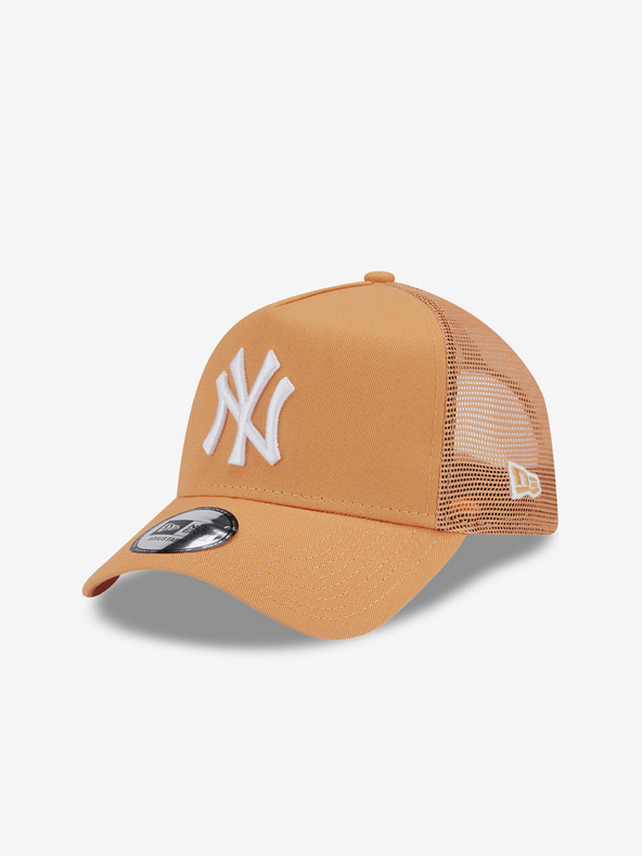 New Era New York Yankees League Essential Trucker Schildmütze Orange