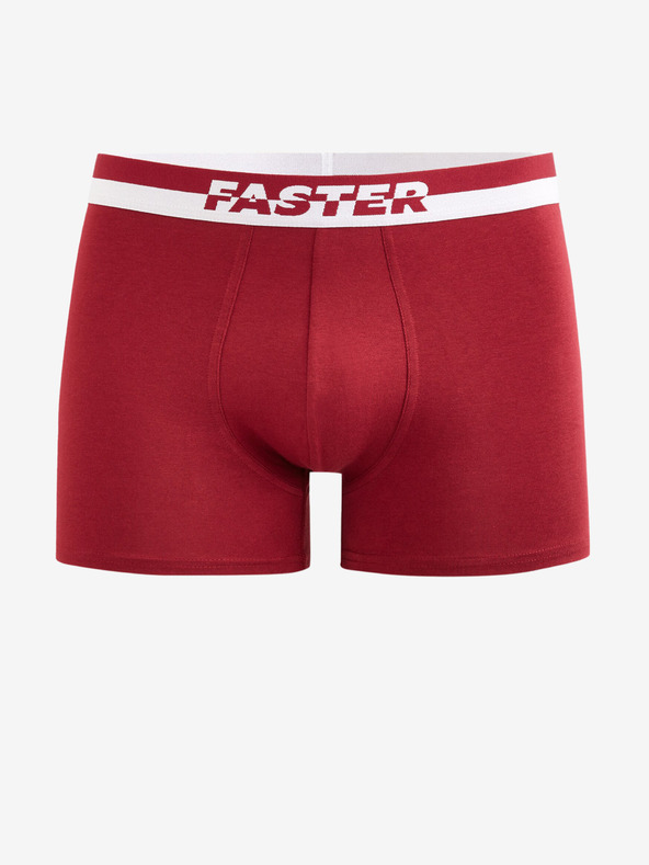 Celio Gibofaster Boxer-Shorts Rot