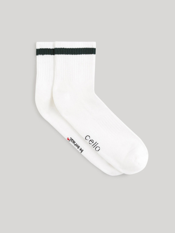 Celio Gihalf Socken Weiß