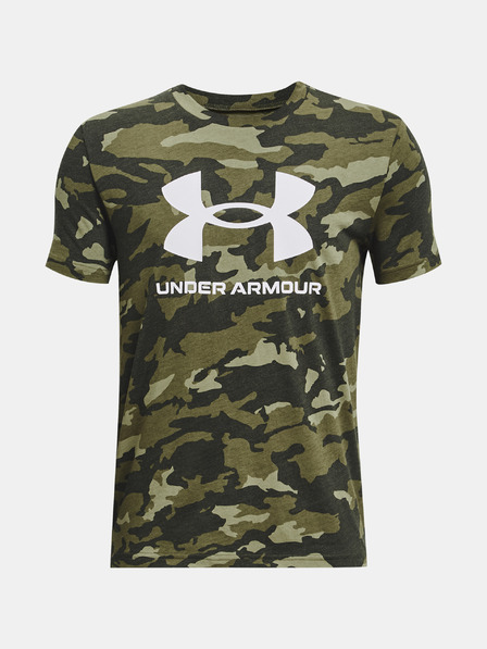 Under Armour UA Sportstyle Logo Aop SS Kinder  T‑Shirt