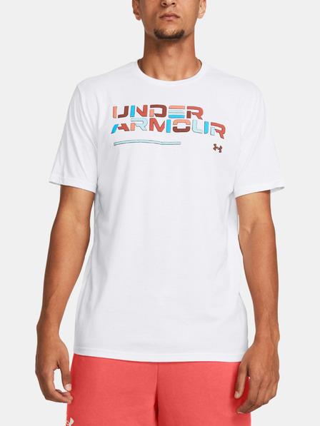 Under Armour UA Colorblock Wordmark SS T-Shirt