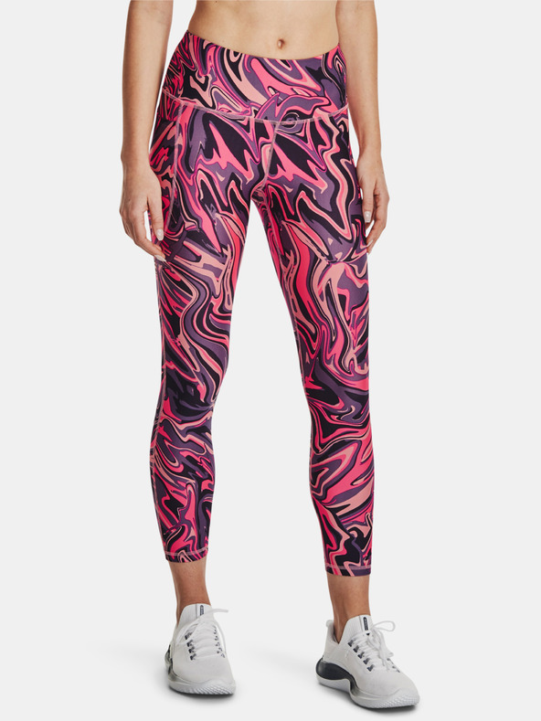 Under Armour Armour AOP Ankle Leg Legging Rosa