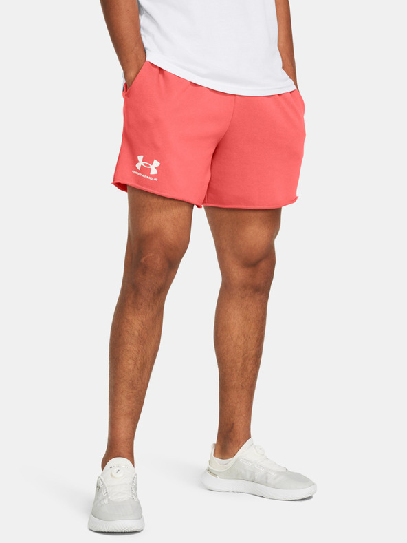 Under Armour UA Rival Terry 6in Shorts Rot