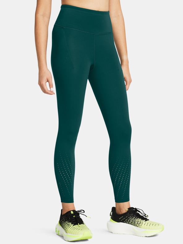 Under Armour UA Launch Elite Ankle Tights Legging Grün