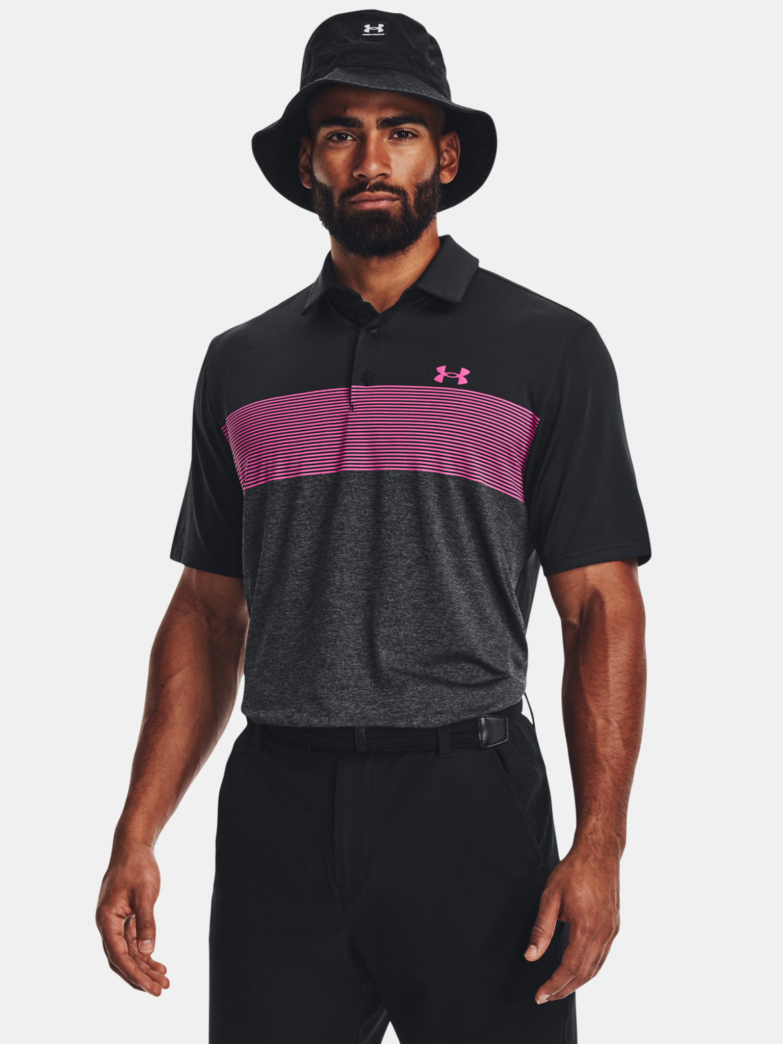 Under Armour UA Playoff 3.0 Stripe Polo T-Shirt