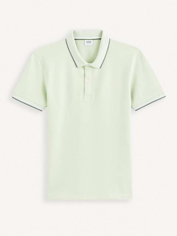 Celio Decolrayeb T-Shirt Grün