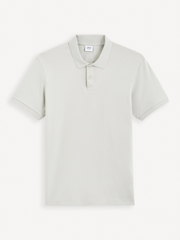 Celio Genkois Polo T-Shirt Grau