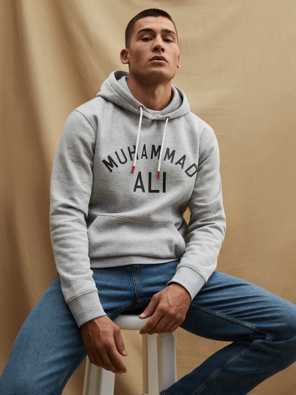 Celio Muhammad Ali Sweatshirt Grau