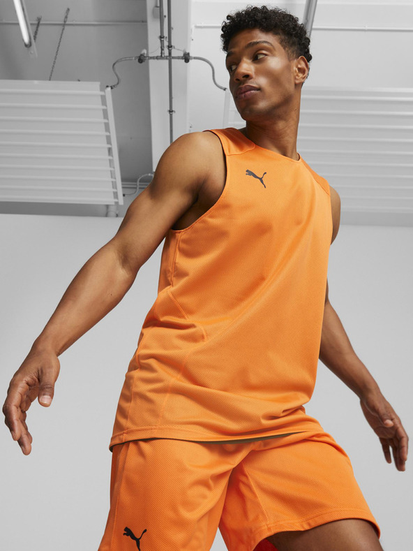 Puma Reversible Practice Jersey Unterhemd Orange