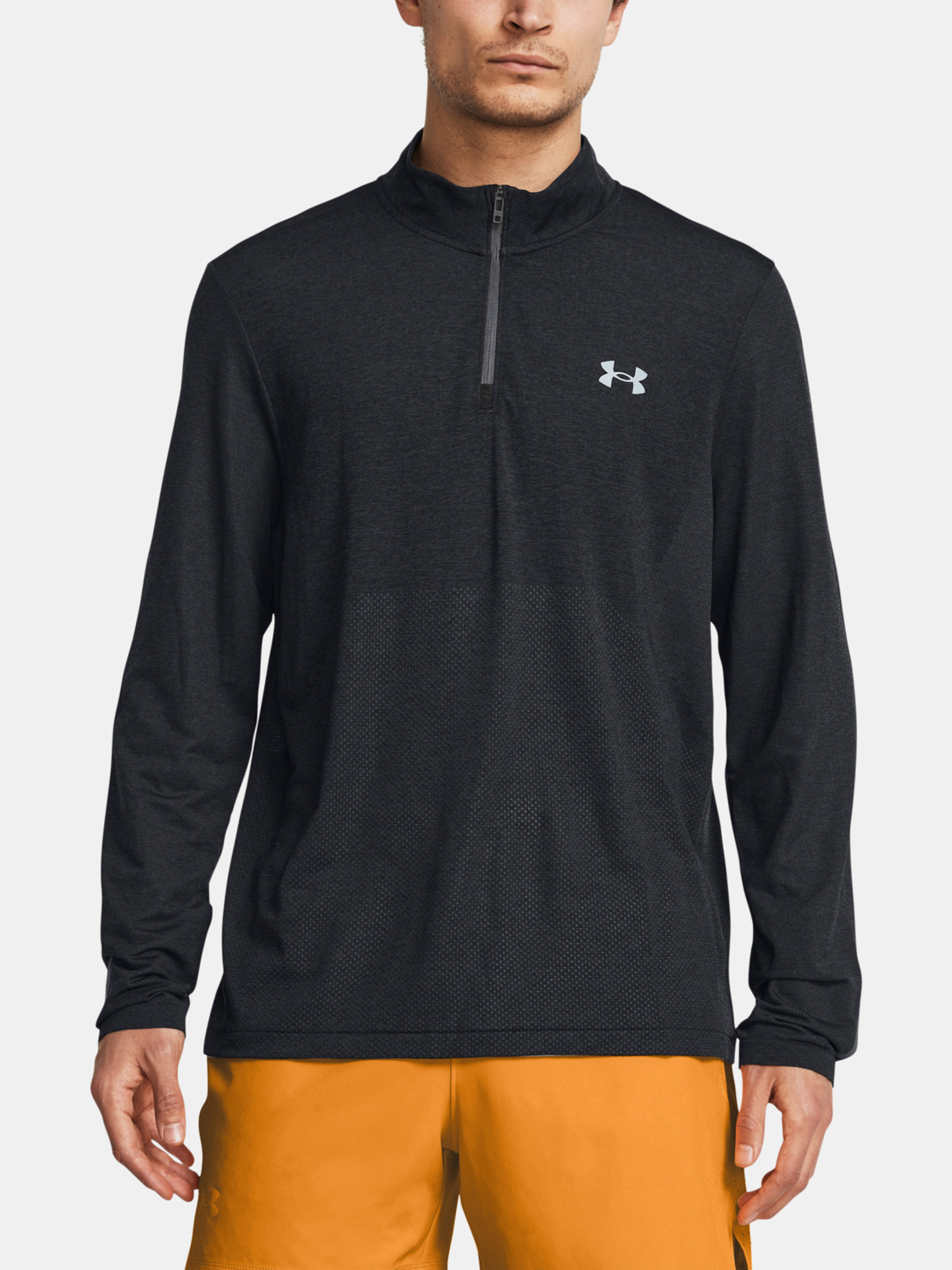 Under Armour UA Seamless Stride 1/4 Zip T-Shirt