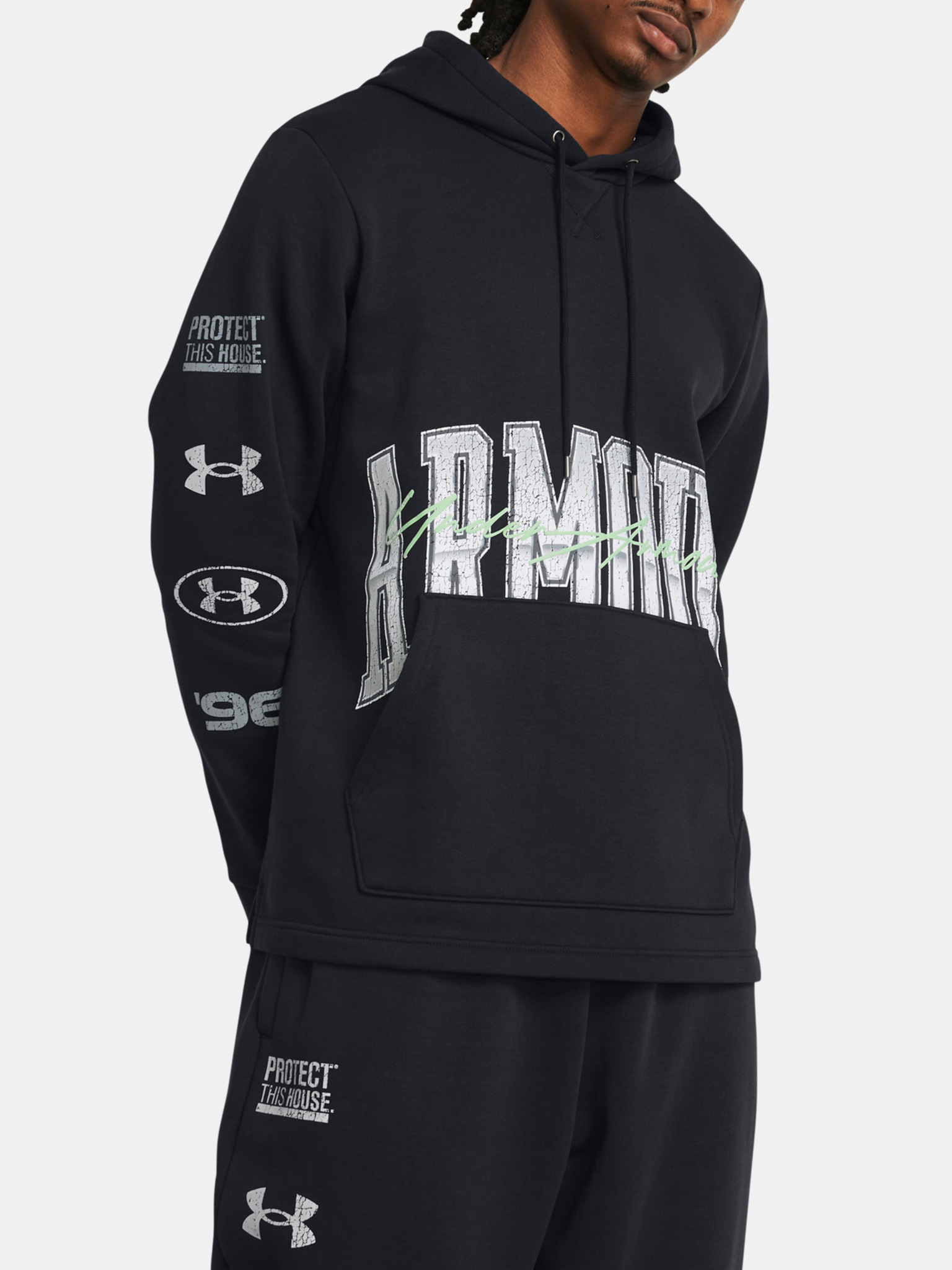 Under Armour UA Essential Flc Nov Hood Sweatshirt