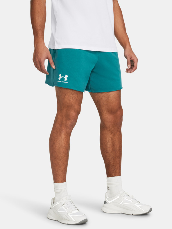 Under Armour UA Rival Terry 6in Shorts Blau