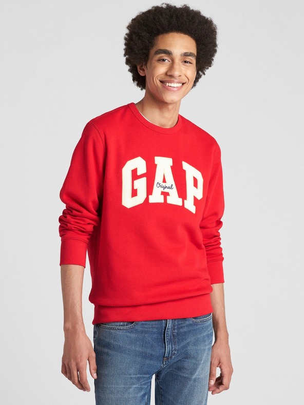 GAP Logo Sweatshirt Rot