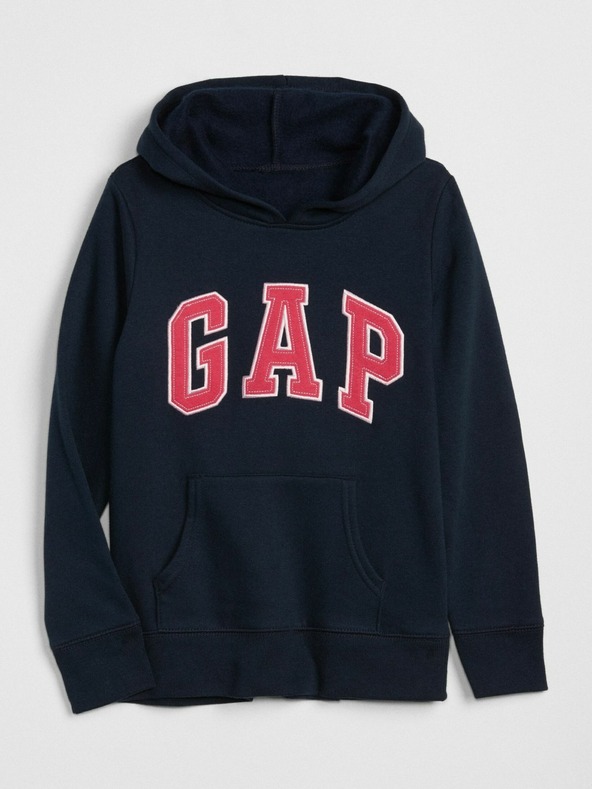 GAP Logo hoodie sweatshirt Sweatshirt Schwarz
