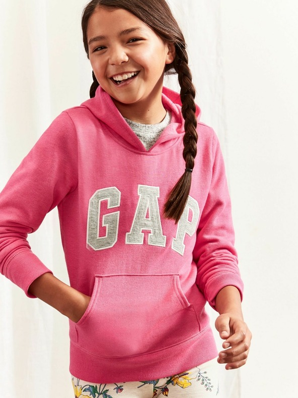 GAP Logo hoodie sweatshirt Sweatshirt Rosa