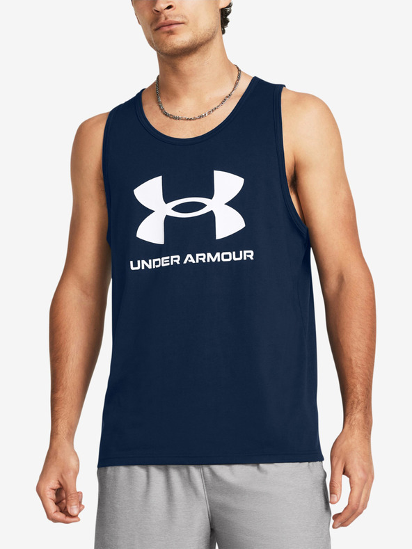 Under Armour UA Sportstyle Logo Unterhemd Blau