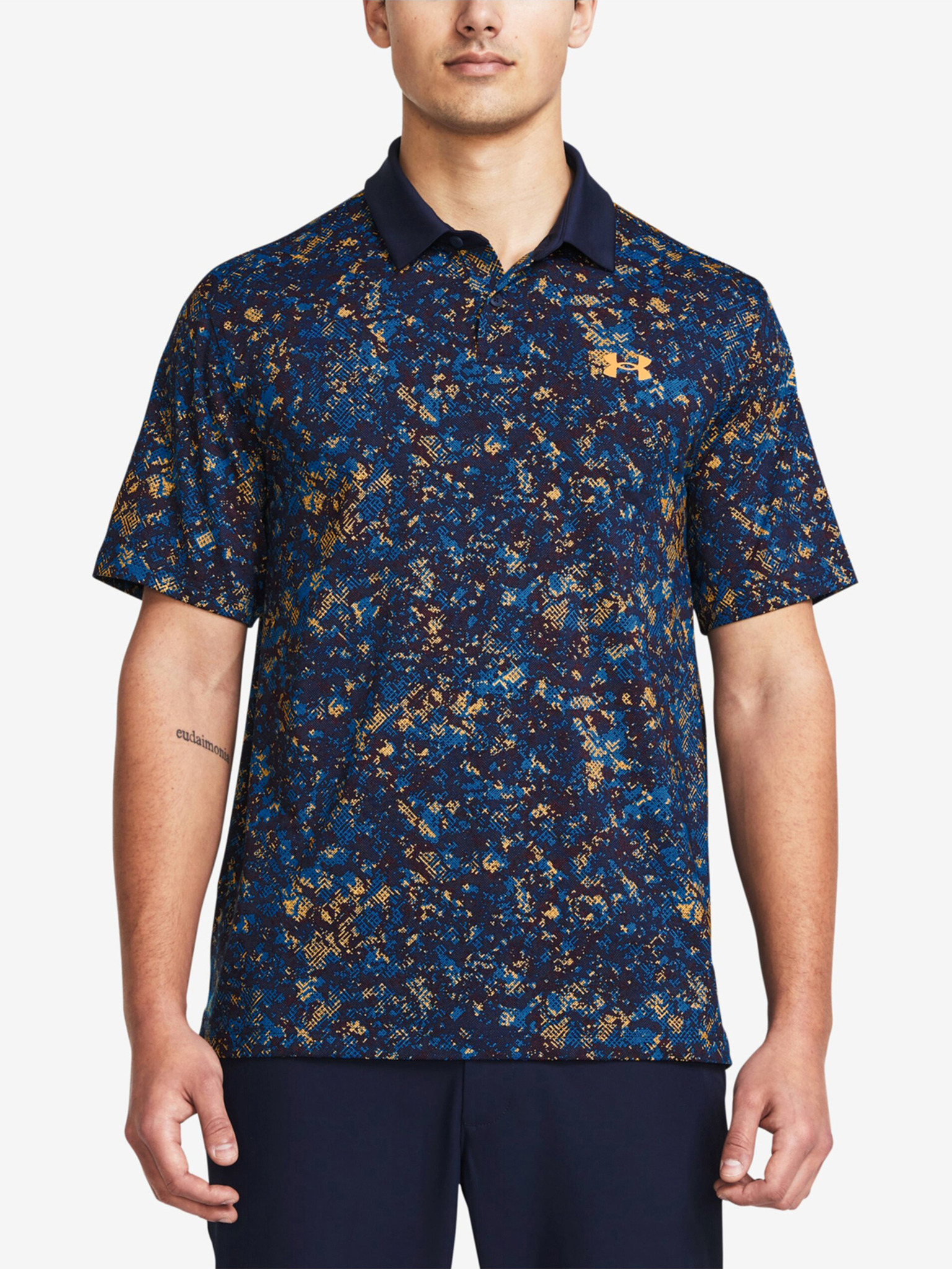 Under Armour UA T2G Printed Polo T-Shirt