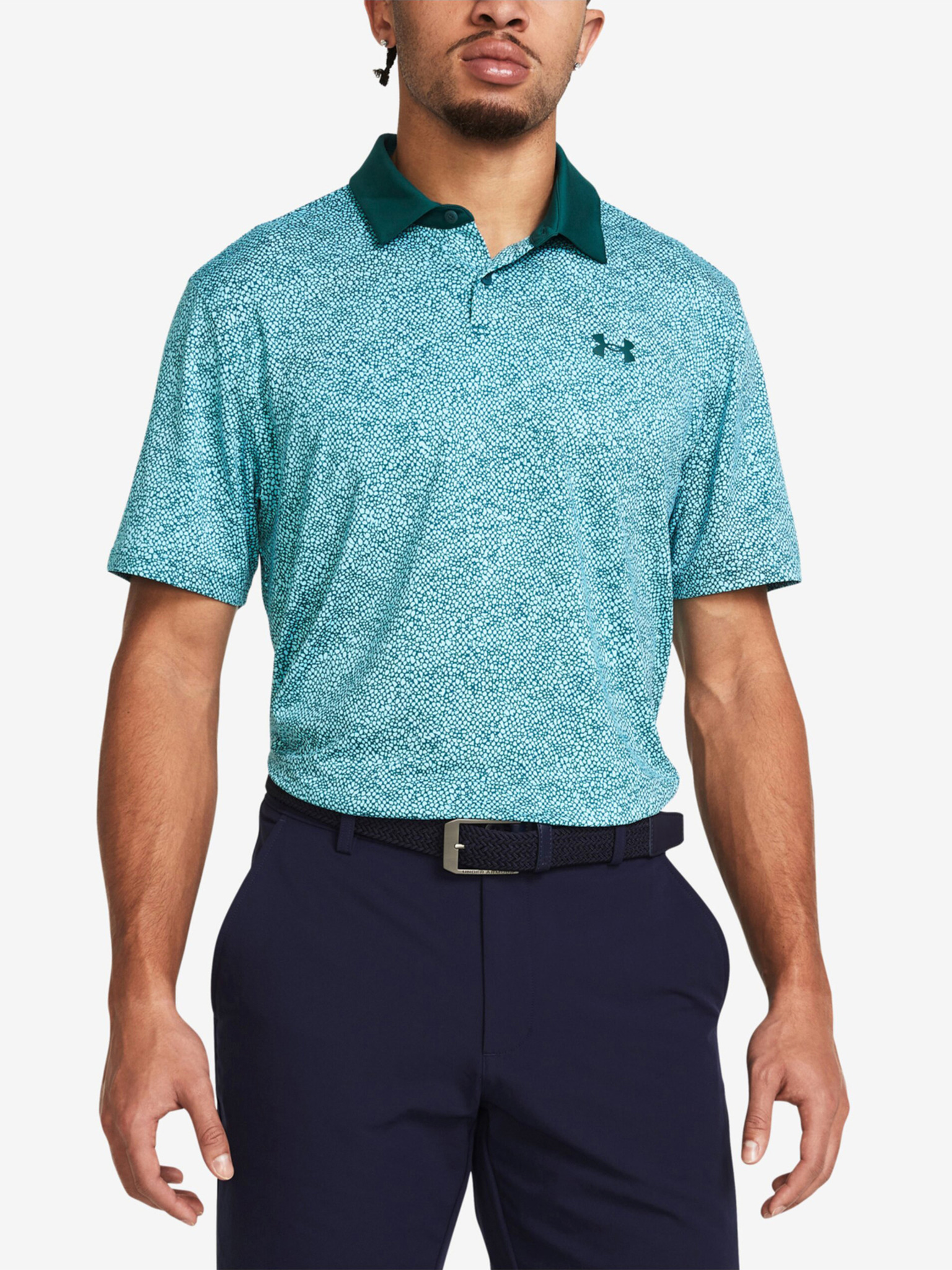 Under Armour UA T2G Printed Polo T-Shirt