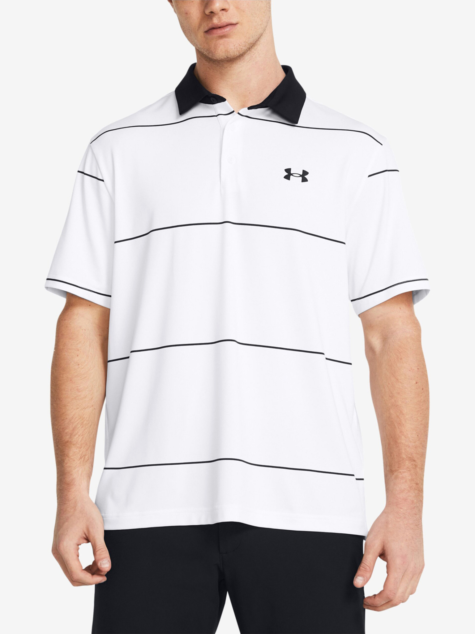 Under Armour UA Playoff 3.0 Stripe Polo T-Shirt