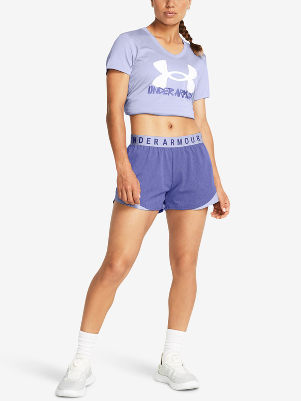 Under Armour Play Up Twist 3.0 Shorts Lila