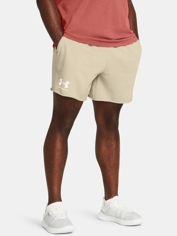 Under Armour UA Rival Terry 6in Shorts Braun