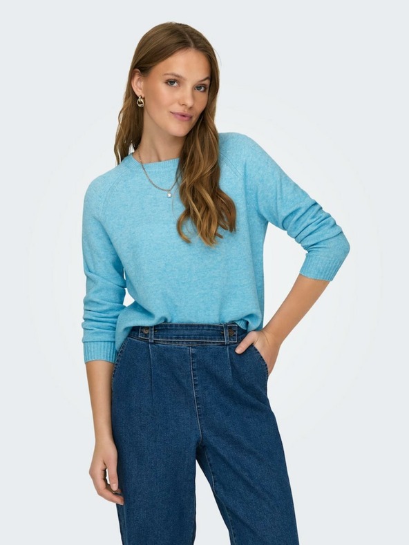 ONLY Lesly Pullover Blau