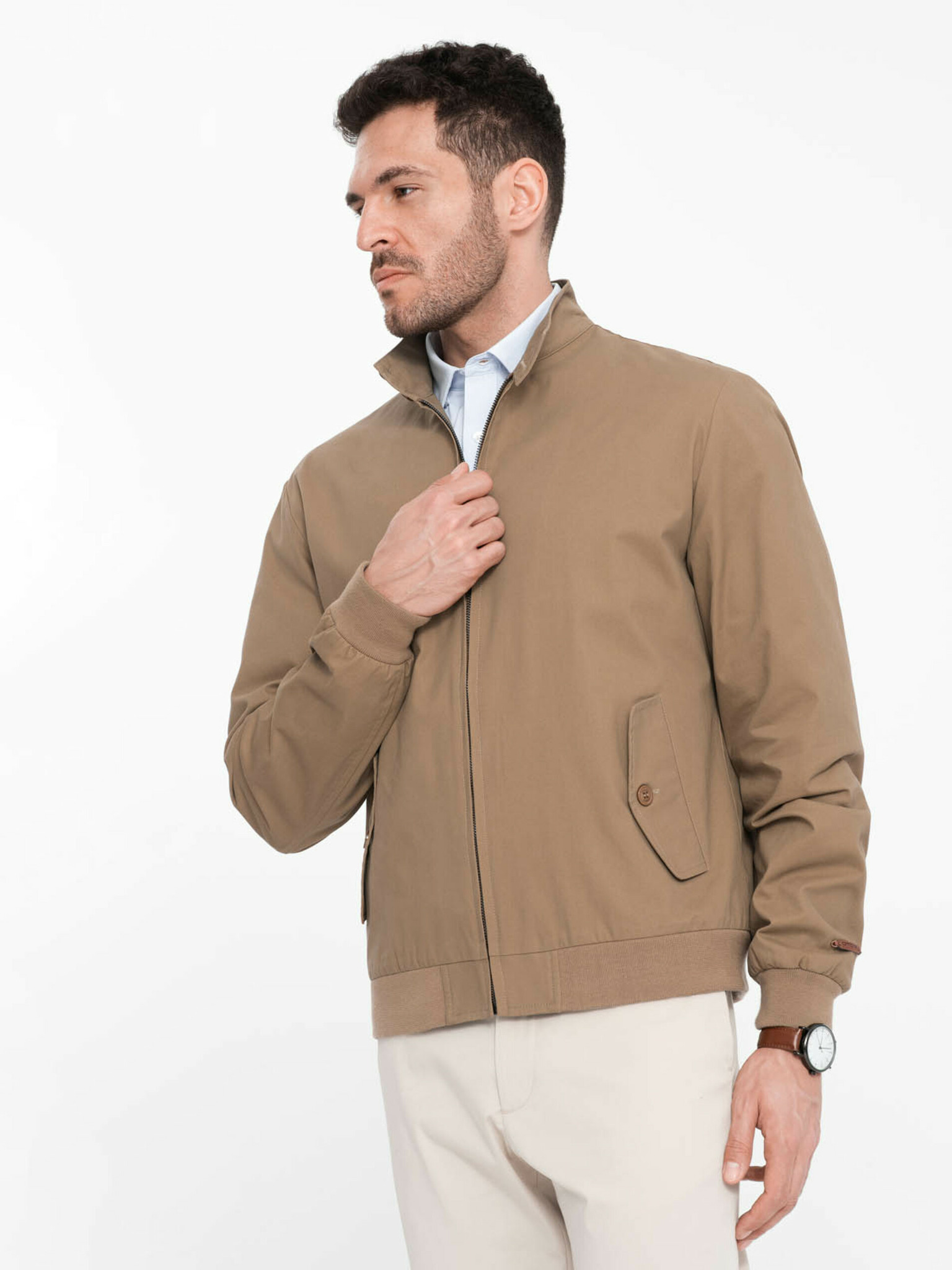 Ombre Clothing Harrington Jacke