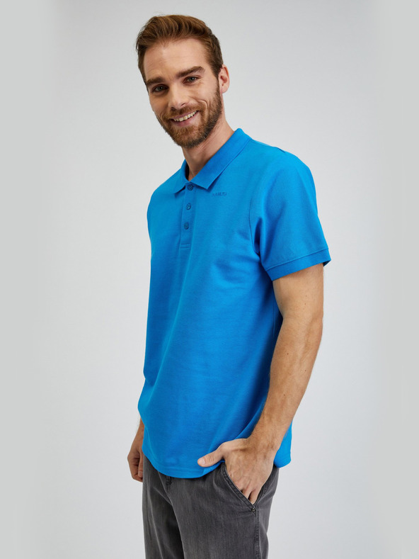 Sam 73 Chryz Polo T-Shirt Blau