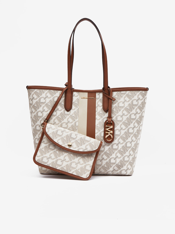 Michael Kors Eliza Open Tote Handtasche Beige