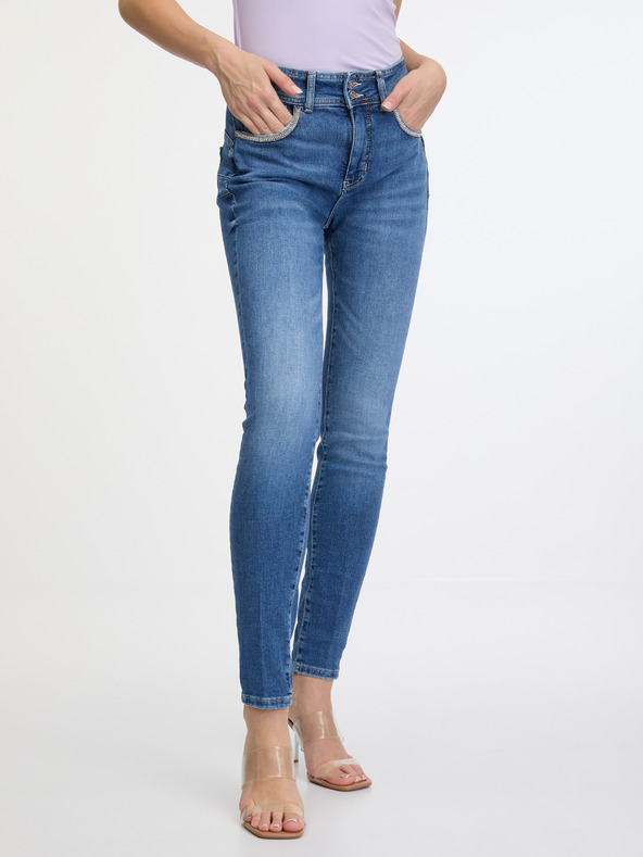 Guess Shape Up Jeans Blau