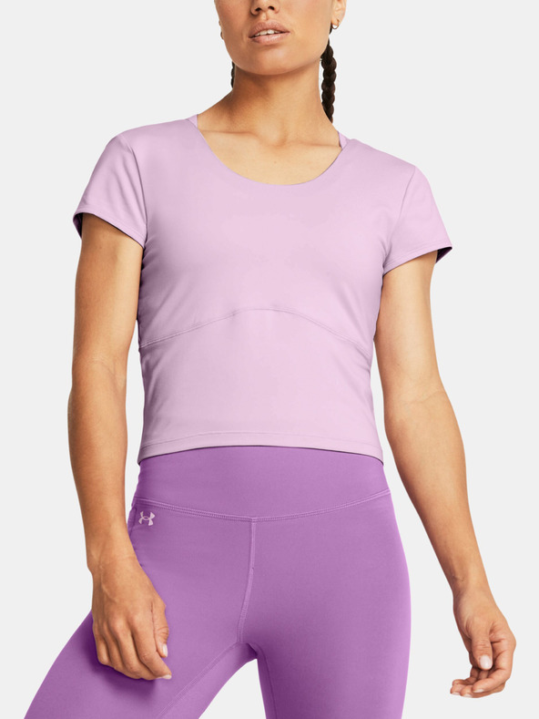 Under Armour Meridian SS Fitted T-Shirt Lila