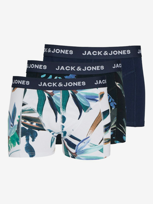 Jack & Jones Boxershorts 3 Stück Blau