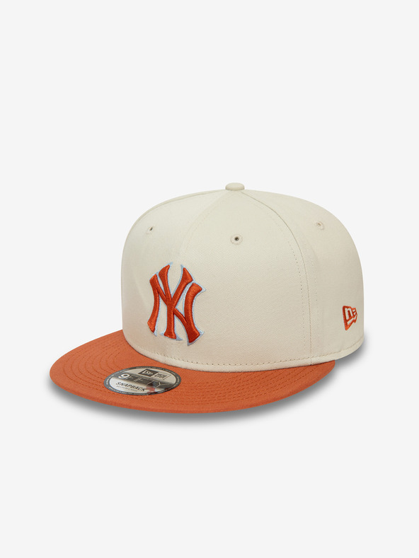 New Era New York Yankees MLB Patch 9Fifty Schildmütze Weiß