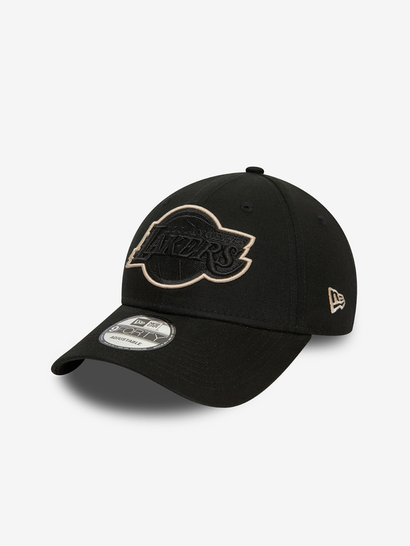 New Era LA Lakers Team Outline 9Forty Schildmütze Schwarz