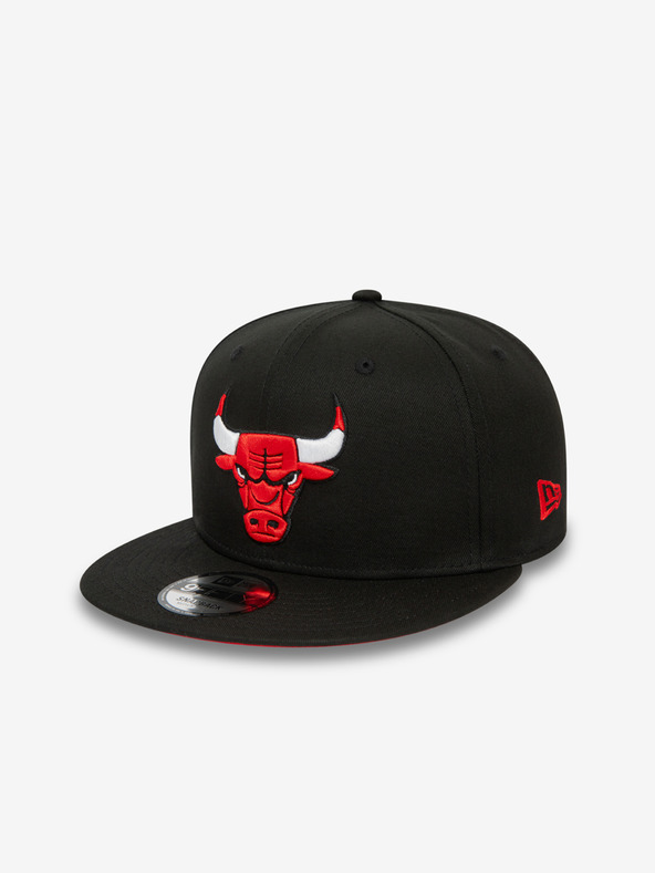 New Era Chicago Bulls NBA Rear Logo 9Fifty Schildmütze Schwarz