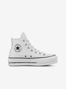 Converse Chuck Taylor All Star Lift Platform Leather Tennisschuhe