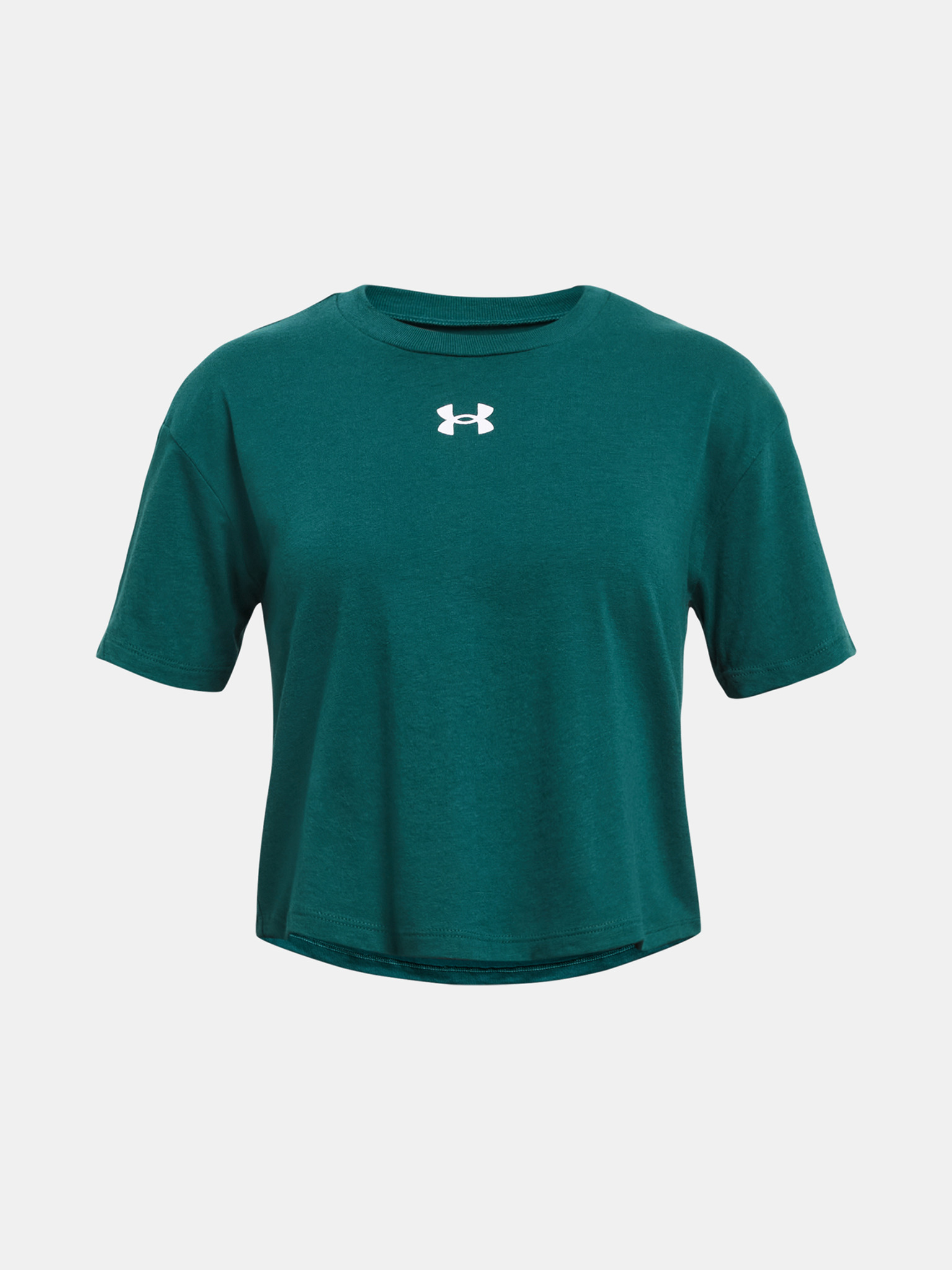 Under Armour UA Crop Sportstyle Logo SS Kinder T‑Shirt