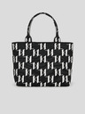 Karl Lagerfeld Monogram Knit Handtasche