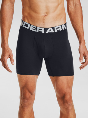 Under Armour UA Charged Cotton 6in Boxershorts 3 Stück